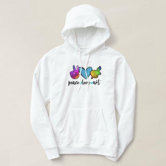Liebe Hoodie (Design vorne)