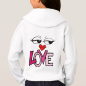 Liebe Hoodie (Rückseite)