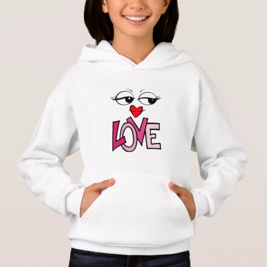 Liebe Hoodie (Vorderseite)