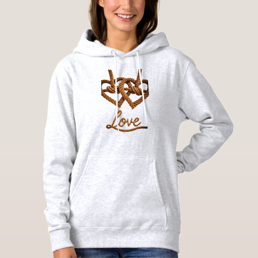 Liebe Hoodie (Vorderseite)