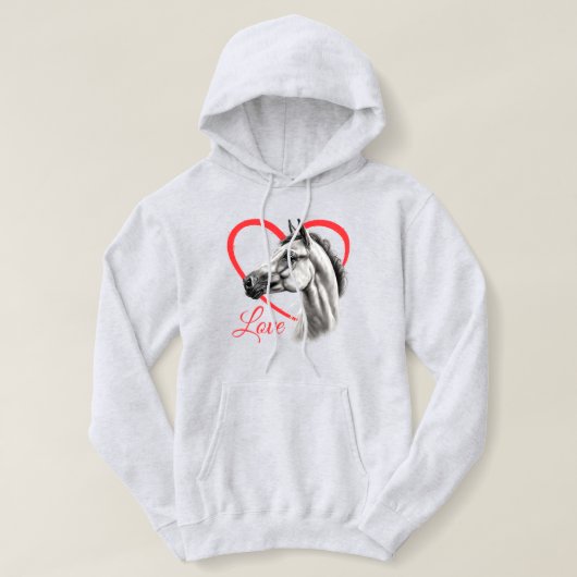 Liebe Hoodie (Design vorne)