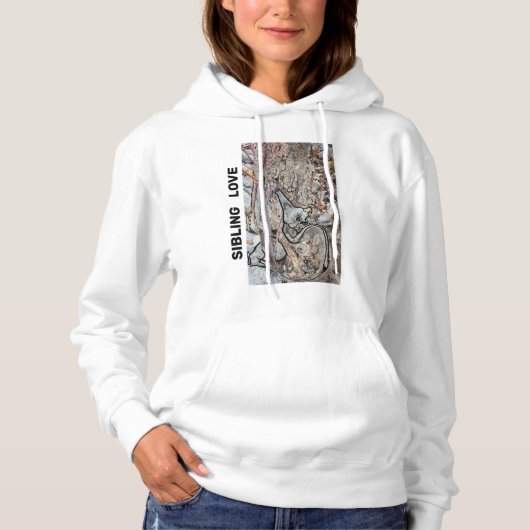 Liebe Hoodie (Vorderseite)