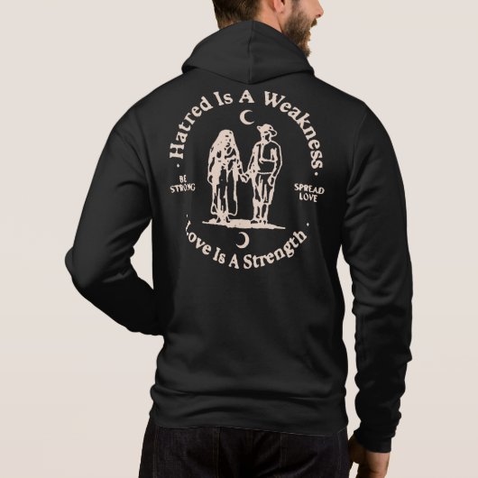 Liebe Hoodie (Rückseite)