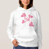 Liebe Hoodie (Vorderseite)