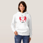 Liebe Hoodie for Women Cosy & Romantic Gift (Vorne ganz)