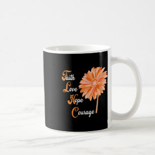 Liebe Hope Courage Aml Leukemia Bewusstsein Kaffeetasse