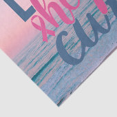 Liebe Hope Cure | Handgemalt Pastelstrand Sonnenun Seidenpapier (Ausschnitt)