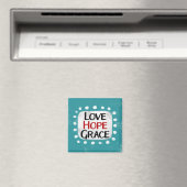 Liebe Hope Grace Kühlschrank Magnet (In Situ (Geschirrspüler))
