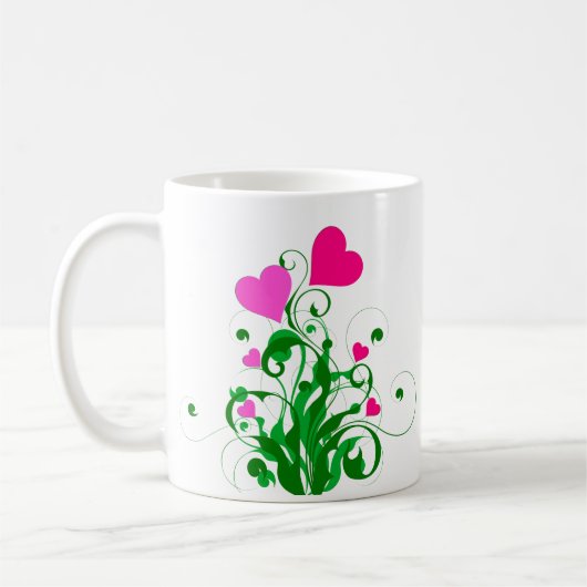 Liebe Hörbaum Kaffeetasse (Links)