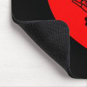 Liebe Hörgeräusch Hand Zeichen Hörverlust Bewussts Mousepad (Ecke)