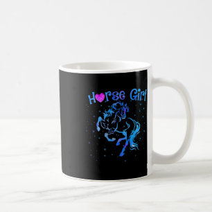 Liebe Horse Girl Kaffeetasse