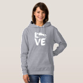 LIEBE Horse Sweatshirt - Niedliche Reittiere (Vorne ganz)