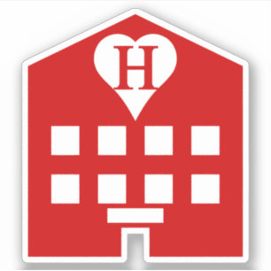 Liebe-Hotel-Japaner Emoji Aufkleber