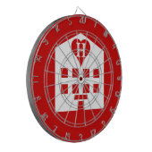 Liebe Hotel Japanese Emoji Dartscheibe (Vorderseite Links)