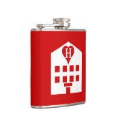 Liebe Hotel Japanese Emoji Flachmann (Rechts)