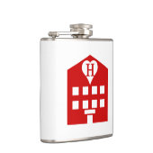 Liebe Hotel Japanese Emoji Flachmann (Rechts)