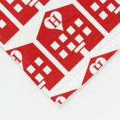 Liebe Hotel Japanese Emoji Fleecedecke (Ecke)