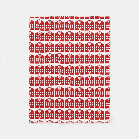 Liebe Hotel Japanese Emoji Fleecedecke (Vorderseite)