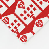 Liebe Hotel Japanese Emoji Fleecedecke (Ecke)