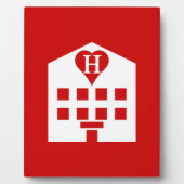 Liebe Hotel Japanese Emoji Fotoplatte (Vorderseite)