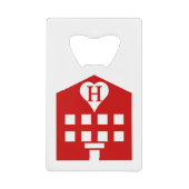 Liebe Hotel Japanese Emoji Geldkarten Flaschenöffner (Vorderseite)