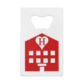 Liebe Hotel Japanese Emoji Geldkarten Flaschenöffner (Rückseite)