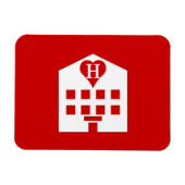 Liebe Hotel Japanese Emoji Magnet (Horizontal)