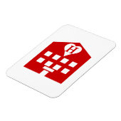 Liebe Hotel Japanese Emoji Magnet (Linke Seite)