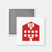 Liebe Hotel Japanese Emoji Magnet (Vorderseite/Rückseite)