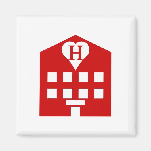 Liebe Hotel Japanese Emoji Magnet (Vorne)