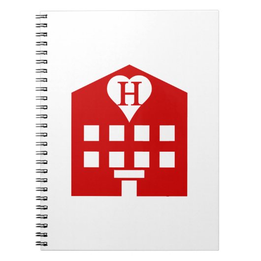 Liebe Hotel Japanese Emoji Notizblock (Vorderseite)