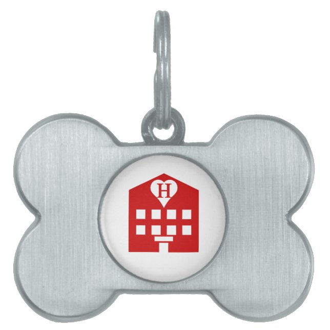 Liebe Hotel Japanese Emoji Tiermarke (Vorderseite)