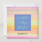 Liebe Hübsch Hearts Blume Inspiration Dankeskarte (Rückseite)