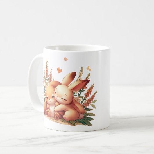 Liebe Hug Kaffeetasse (Vorderseite Links)