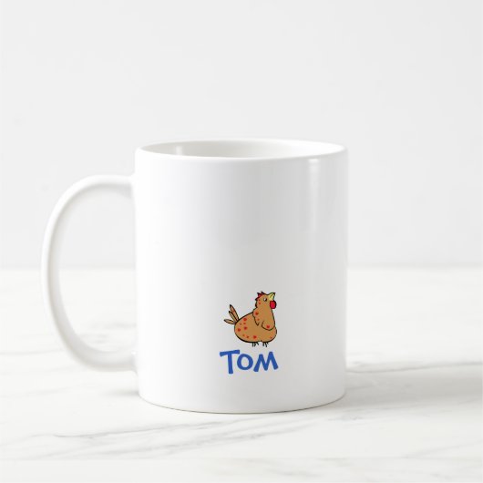 Liebe-Huhn-Tasse Kaffeetasse (Links)