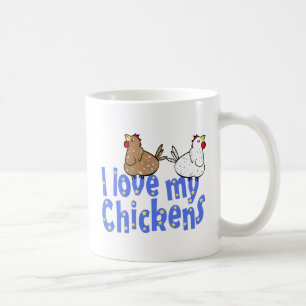 Liebe-Huhn-Tasse Kaffeetasse
