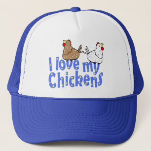 Liebe-Hühner - Kappe