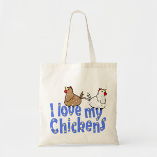 Liebe-Hühner - Tasche