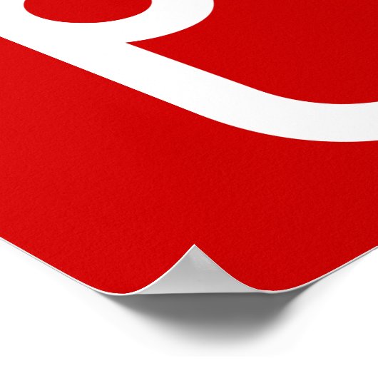 Liebe / HUK Thai Isan Langauge Skript Poster (Ecke)