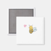 Liebe Hummel Magnet (Vorderseite/Rückseite)