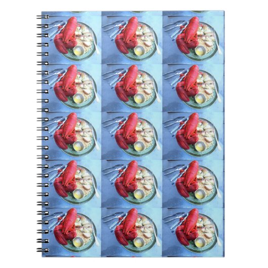 Liebe-Hummerheft Notizblock (Vorderseite)