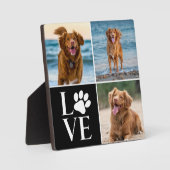 Liebe Hund mehr als 3 Fotosammlungen Tiere Moderne Fotoplatte (Vorderseite)