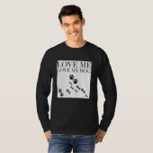 Liebe Hund T-Shirt (Vorne ganz)