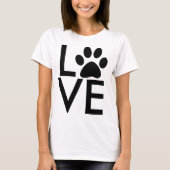Liebe Hund T-Shirt (Vorderseite)