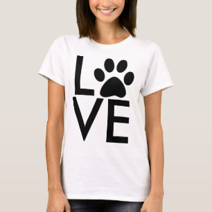 Liebe Hund T-Shirt
