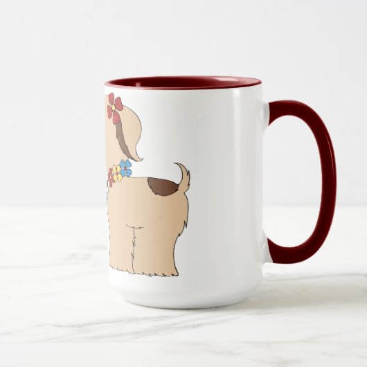 Liebe Hunde 2 Tasse (Rechts)