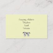 Liebe Hunde-Grooming-Visitenkarte Visitenkarte (Rückseite)