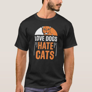 Liebe Hunde Hasen Katzen Hund Welpen Redewendungen T-Shirt