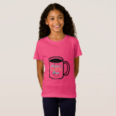 Liebe Hunde mit KaffeeT-Shirt T-Shirt (Vorne ganz)