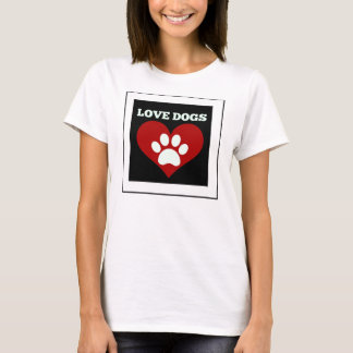 Liebe-Hunde T-Shirt
